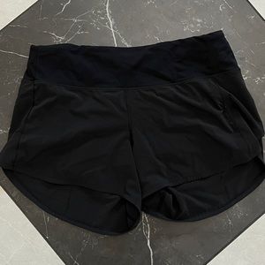 Lululemon Fast and Free Shorts 3 inch Size 8